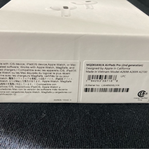 Apple Airpod Pros 2nd Generation - Picture 3 of 5